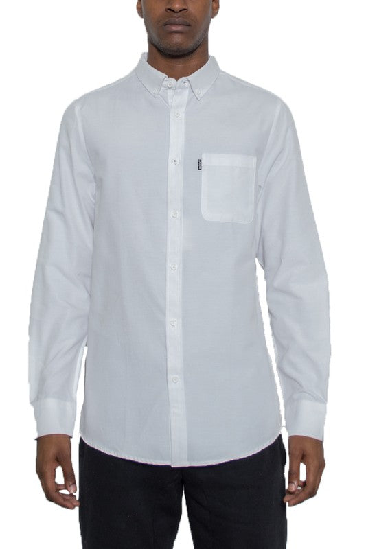 Weiv Men's Casual Long Sleeve Shirts S-3X