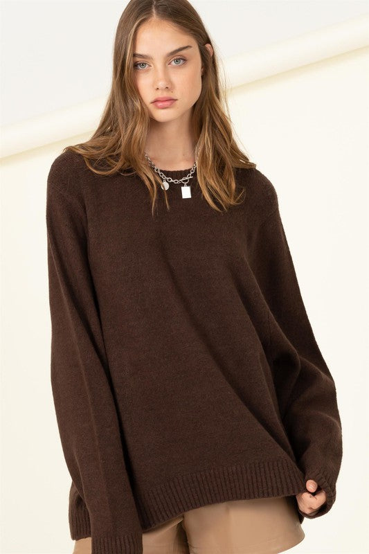 Relaxing Retreat Oversized Sweater