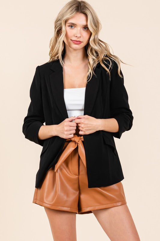 3/4 Sleeve Blazer