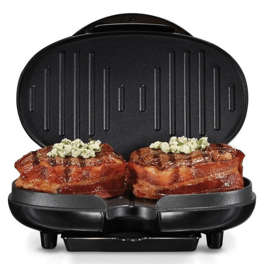 Proctor Silex Cast-Iron Non-Stick Compact Grill