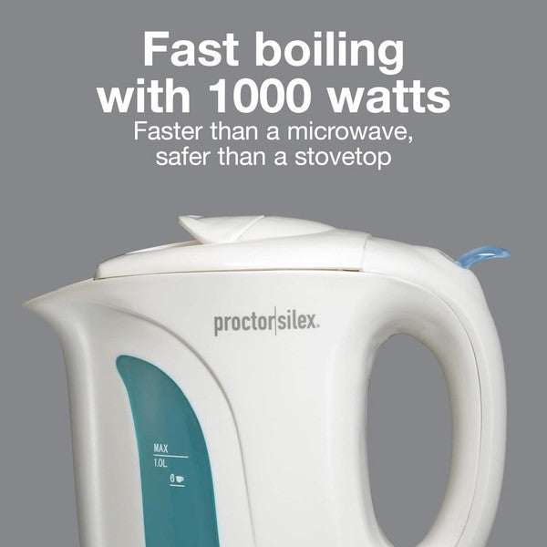 Proctor Silex 1.0 Liter Electric Tea Kettle